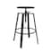 Jeffcoco Furniture Steel Bar Stool,High Bar Chair Counter Chair Bar Stool Indoor Chair Home Bar Stool 4 leg High Chair (Set Of 2)