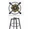 Jeffcoco Furniture Steel Bar Stool,High Bar Chair Counter Chair Bar Stool Indoor Chair Home Bar Stool 4 leg High Chair (One Piece)