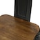 Jeffcoco Furniture Black Steel Bar Stool,Home Bar Chair,Bar Furniture For Kitchen Dining (Bar Chair 2)