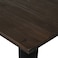 Jeffcoco Furniture Wooden Bar Table Chair,Black Walnut Wood High Table Counter,Home Bar Furniture For Kitchen Dining (Bar Table)