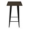 Jeffcoco Furniture Wooden Bar Table Chair,Black Walnut Wood High Table Counter,Home Bar Furniture For Kitchen Dining (Bar Table)