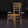Jeffcoco Furniture Wedding Bamboo Plastic Chair For Party Dining Home Furniture Outdoor Balcony Chair (Gold Plastic)