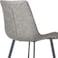 Jeffcoco Furniture Dining Chair Leather Seat,Desk Chair,Modern Design Dining Room Furniture, (Grey Chair One Piece)