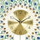 Jeffcoco Furniture Metal Wall clock one piece home Wall Art decoration luxury battery powered peacock clock, for the living room, bedroom decoration hotel lobby art display