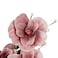 Jeffcoco Furniture Artificial flower,Artificial plants with Holder Plate Home Decor indoor, outdoor, Garden,Table Desk decoration For Housewarming Gift (Pink)