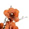 Jeffcoco Furniture Artificial flower,Artificial plants with Holder Plate Home Decor indoor, outdoor, Garden,Table Desk decoration For Housewarming Gift (Orange)