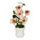 Jeffcoco Furniture Artificial flower,Artificial plants Home Decor indoor, outdoor, Garden,Table Desk decoration For Housewarming Gift Consolida ajacis (Off White)
