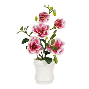 Jeffcoco Furniture Artificial flower,Artificial plants Home Decor indoor, outdoor, Garden,Table Desk decoration For Housewarming Gift Consolida ajacis (Pink)