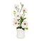 Jeffcoco Furniture Artificial flower,Artificial plants Home Decor indoor, outdoor, Garden,Table Desk decoration For Housewarming Gift Consolida ajacis (White)