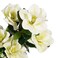 Jeffcoco Furniture Home Decor Artificial flower,Artificial plants indoor, outdoor Office Table Display, Garden decoration For Housewarming Gift potted (White)