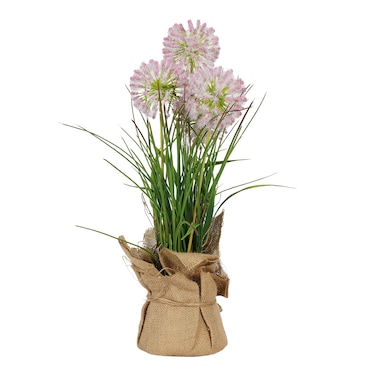 Jeffcoco Furniture Home Decor Artificial Plant Gift Set of 3 Reed grass simulation plant fake flower simulation flower green tree decoration for indoor,living room(Light Pink)