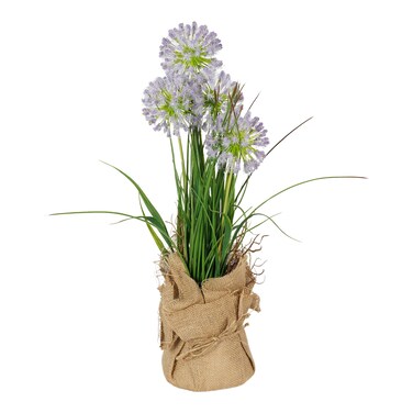 Jeffcoco Furniture Home Decor Artificial Plant Gift Set of 3 Reed grass simulation plant fake flower simulation flower green tree decoration for indoor,living room(Purple)