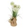 Jeffcoco Furniture Home Decor Artificial Plant Gift Set of 3 Reed grass simulation plant fake flower simulation flower green tree decoration for indoor,living room(White)