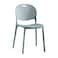 Jeffcoco Furniture Modern Mid Century Premium Plastic Chair,Curved Back Dining Chairs For Kitchen Garden Lounge Meeting Room,1PCS Green