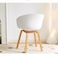 Jeffcoco Furniture Leisure Chair For Lounge,Dining desk chair white 1 pcs