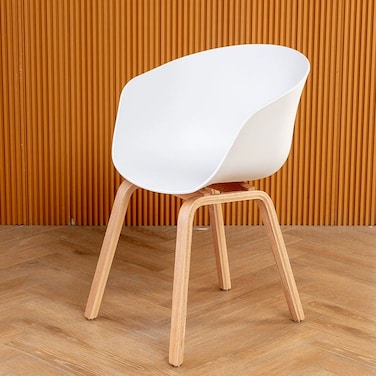 Jeffcoco Furniture Leisure Chair For Lounge,Dining desk chair white 1 pcs