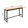 Jeffcoco Furniture Solid Wood Bar Table,High Counter For Kitchen1.5m*45cm*105cm (Beige 1 PC)