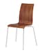 Jeffcoco Furniture Ergonomic Modern High - Back Wooden Chair with Stainless Steel Legs - Comfort &amp; Style for Home Office/Living Room (1 piece)
