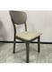 Jeffcoco Furniture Modern Grey Dining Chair with Padded Seat, Ideal for Kitchen, Dining Room and Living Space(One Piece)