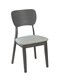 Jeffcoco Furniture Modern Grey Dining Chair with Padded Seat, Ideal for Kitchen, Dining Room and Living Space(One Piece)
