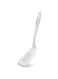 Fissman Slotted Turner 32cm BIANCA Series with Nylon&amp;Silicone, Heat Resistant,Non-Stick Kitchen Utensil for Cooking,Non-Scratch,Lightweight,Glide Under Food And Dishwasher Safe