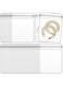 LBOYLOVE&reg; 100Pcs PVC Jewelry Pouches Clear Zipper Bags,Transparent Bag,Anti Oxidizing Earrings Storage Bags for Storage Jewelry Packing Bags (8x12CM)