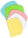 Pcs Dough Scraper Bowl Scraper, Food Safe Plastic Dough Cutter Flexible Plastic Scraper, Practical Bench Scraper Multipurpose Food Scrappers for Dough Cake (Green+Pink+White&iuml;&frac14;&lsaquo;Blue&iuml;&frac14;&lsaquo;Yellow)