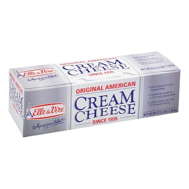 Elle &amp; Vire Original Cream Cheese, 1.36kg