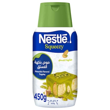 Nestl&eacute; Squeezy Pistachio Flavored Topping, 450g
