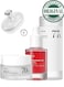 Anua Heartleaf Brightening And Calming Skincare Set - 77 Soothing Toner - Dark Spot Correcting Serum With 10% Niacinamide &amp; TXA - And 70% Intense Calming Cream For Radiant Skin - Face Scrubber- 330ml
