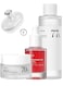 Anua Heartleaf Brightening And Calming Skincare Set - 77 Soothing Toner - Dark Spot Correcting Serum With 10% Niacinamide &amp; TXA - And 70% Intense Calming Cream For Radiant Skin - Face Scrubber- 330ml