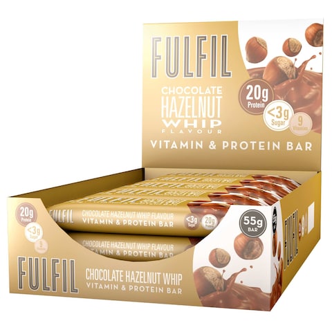 Fulfil Chocolate Salted Caramel Vitamin and Protein Bar 55g