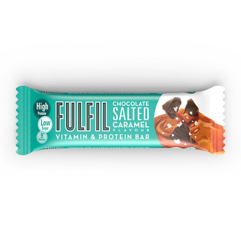 Fulfil Chocolate Salted Caramel Vitamin and Protein Bar 55g