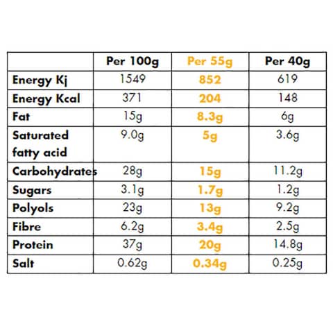 Fulfil Chocolate Salted Caramel Vitamin and Protein Bar 55g