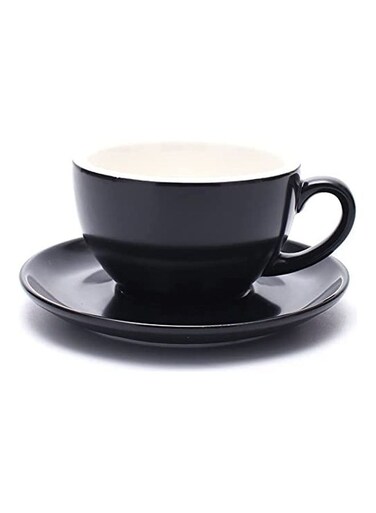 Cappuccino Coffee Mug Black/White