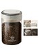 Airtight Coffee Canister Coffee Container with One-Way CO2 Valve and Freshness Tracker, Perfect for Coffee Bean Storage,1100ml Large Capacity