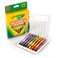 Crayola Triangular Crayons, Anti-Roll Design, Nontoxic, Assorted Colors, 8 Crayons