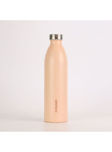 Koli 1000ml Beverage Bottle - Stylish Light Pink Stainless Steel Water Bottle, Ideal for Hydration, Travel, and Outdoor Activities - Durable &amp; Reusable