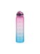 Bottle 1L With Time Marker Straw Strainer