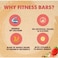 Nestle Fitness Strawberry Breakfast Cereal Bars, 23.5g