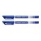 Stabilo Sensor Medium Tip Fineliner Pens, Blue, 0.7mm, 2 PCS