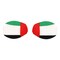 UAE 1 Pair Car Mirror Cover Universal Size