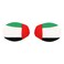 UAE 1 Pair Car Mirror Cover Universal Size