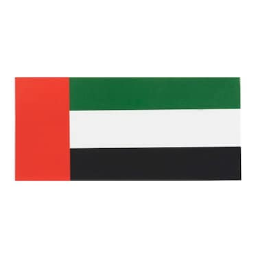 ملصق علم الإمارات العربية المتحدة متوسط