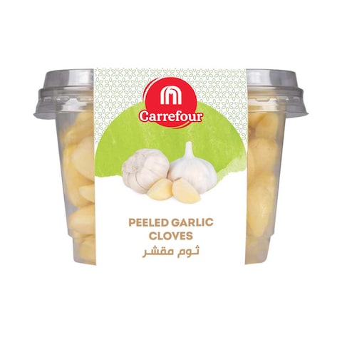 Carrefour Garlic  Peeled Whole  250g