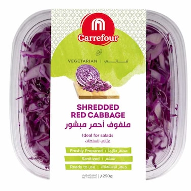 Shredded Red Cabbage 250g