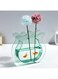 BROLEO Fish Tank Vase, Smoothing Transparent Mini Fish Bowl for Family (#3)