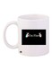I'm Fine Printed Coffee Mug White/Black