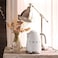 Smeg 50's Style Electric Kettle KLF03WHUK, 3000 W, 1.7 L, White, Stainless Steel, Glossy Finish