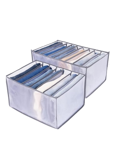 Upgraded Drawer Organizers for Clothing, Drawer Organizers Clothes for Family 2PCS